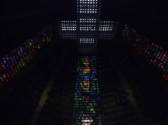 Interior da catedral do Rio de Janeiro - RJ